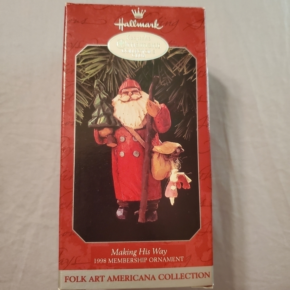 Hallmark "Making His Way" Ornament
